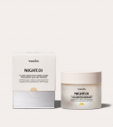 NIGHT.01 wypełniający krem z kwasem hialuronowym i peptydami