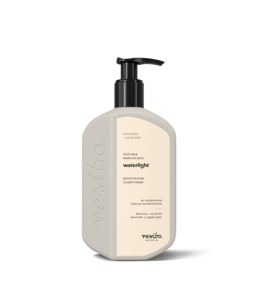 Waterlight - naturalna odżywka nawilżająca do włosów - Resibo