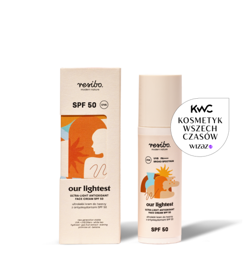Our Lightest  – Twoja codzienna ochrona SPF 50 w ultralekkiej formule