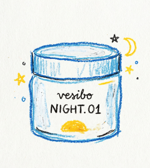 NIGHT.01 wypełniający krem z kwasem hialuronowym i peptydami