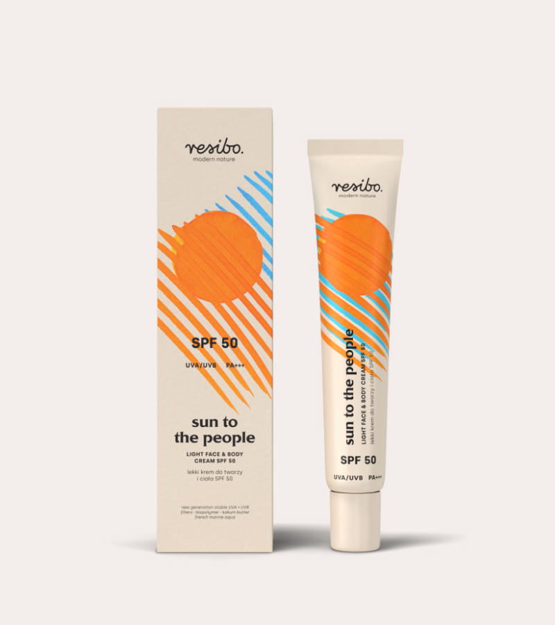 Sun to the People 50 ml - lekki krem do twarzy i ciała SPF 50+