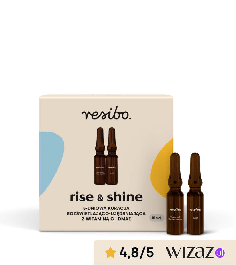 Rise & Shine 5-dniowa kuracja rozświetlająco-ujędrniająca z witaminą C i DMAE
