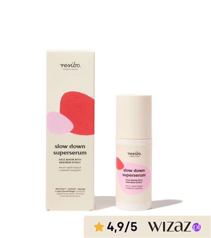 Slow Down Superserum serum ujędrniające z efektem babyskin